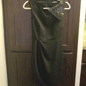 SOLD Favori Leather Pencil Dress